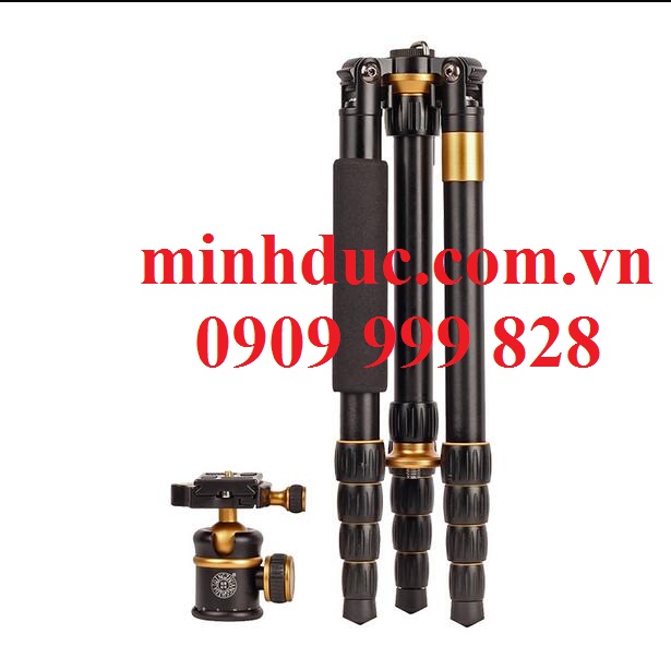  Chân máy ảnh chuyên nghiệp Tripod Beike – Q888